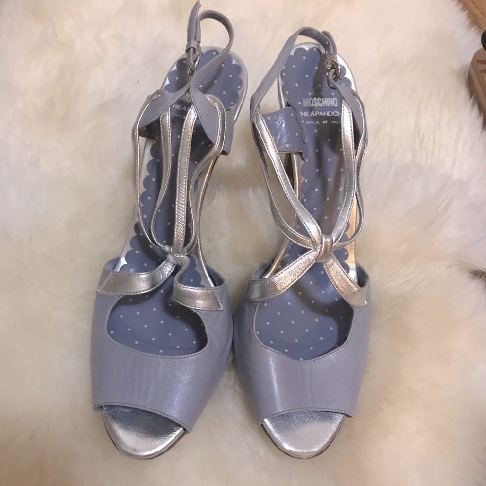 Moschino Cheap Chic butterfly pumps rare design